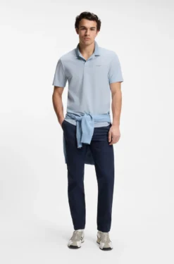 Poloshirt aus Baumwoll-Piqué mit Logo-Print
