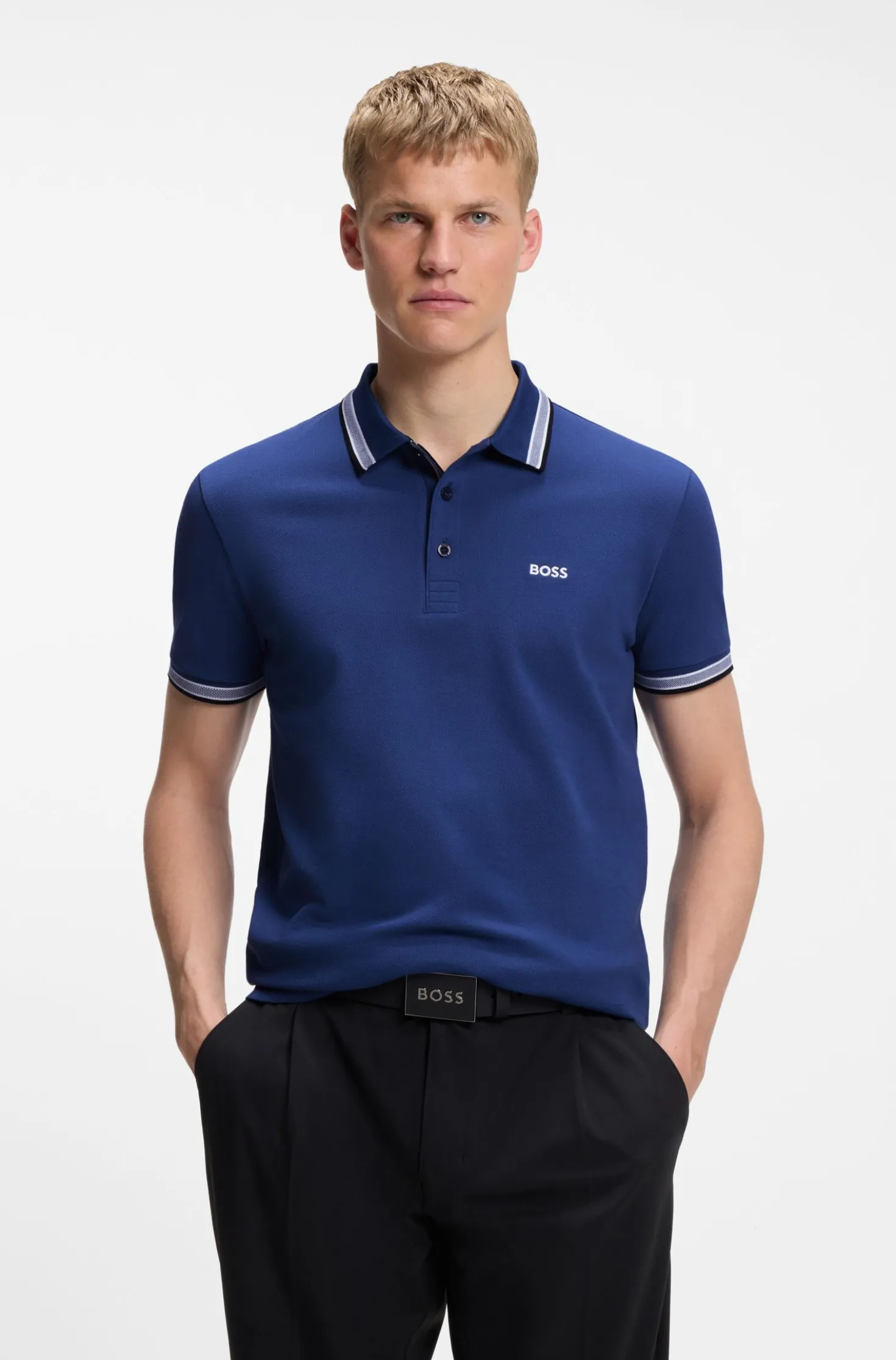 Poloshirt aus Baumwoll-Piqué mit Logo-Details