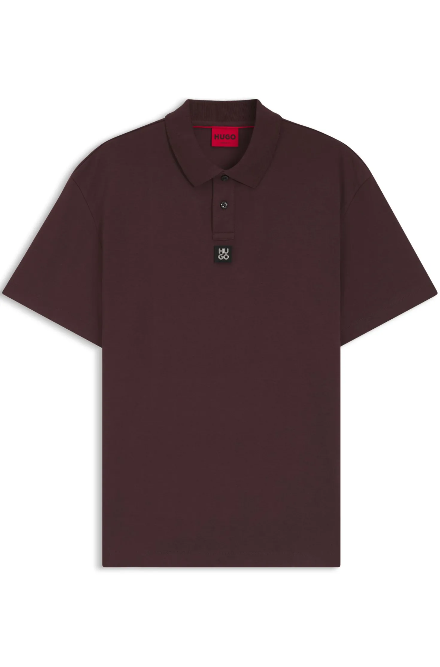 Poloshirt aus Interlock-Baumwolle mit Stack-Logo