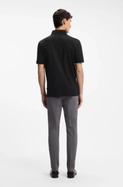 Poloshirt aus merzerisierter Baumwolle mit Double-B-Monogramm