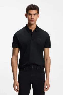 Porsche x BOSS Poloshirt aus merzerisierter Baumwolle