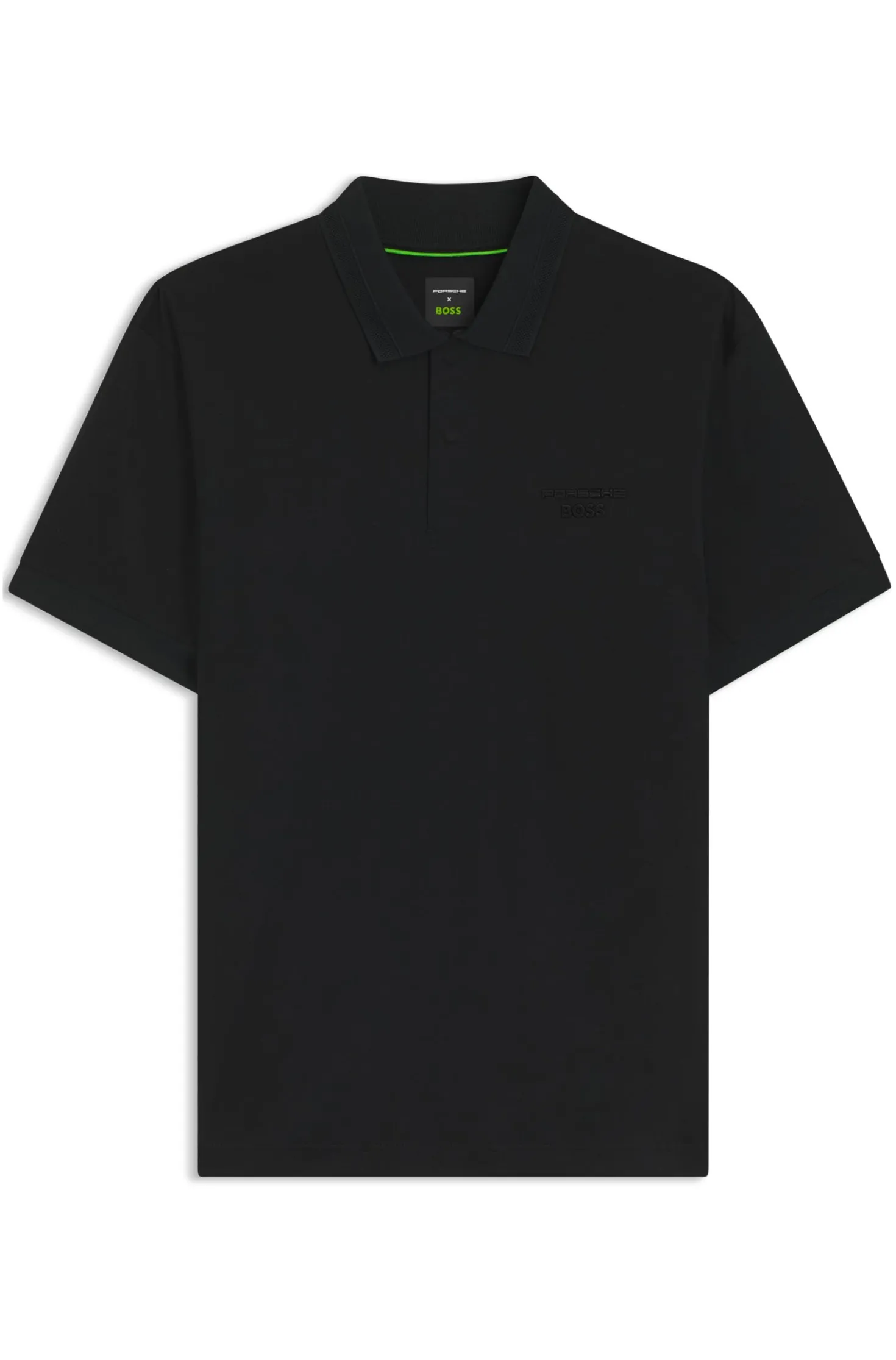 Porsche x BOSS Poloshirt aus merzerisierter Baumwolle