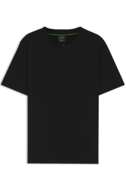 Porsche x BOSS T-Shirt aus merzerisierter Baumwolle mit reflektierendem Branding