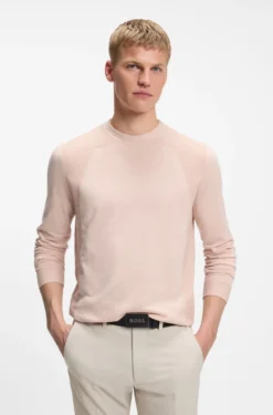 Pullover aus Baumwoll-Mix mit Bodymapping-Struktur