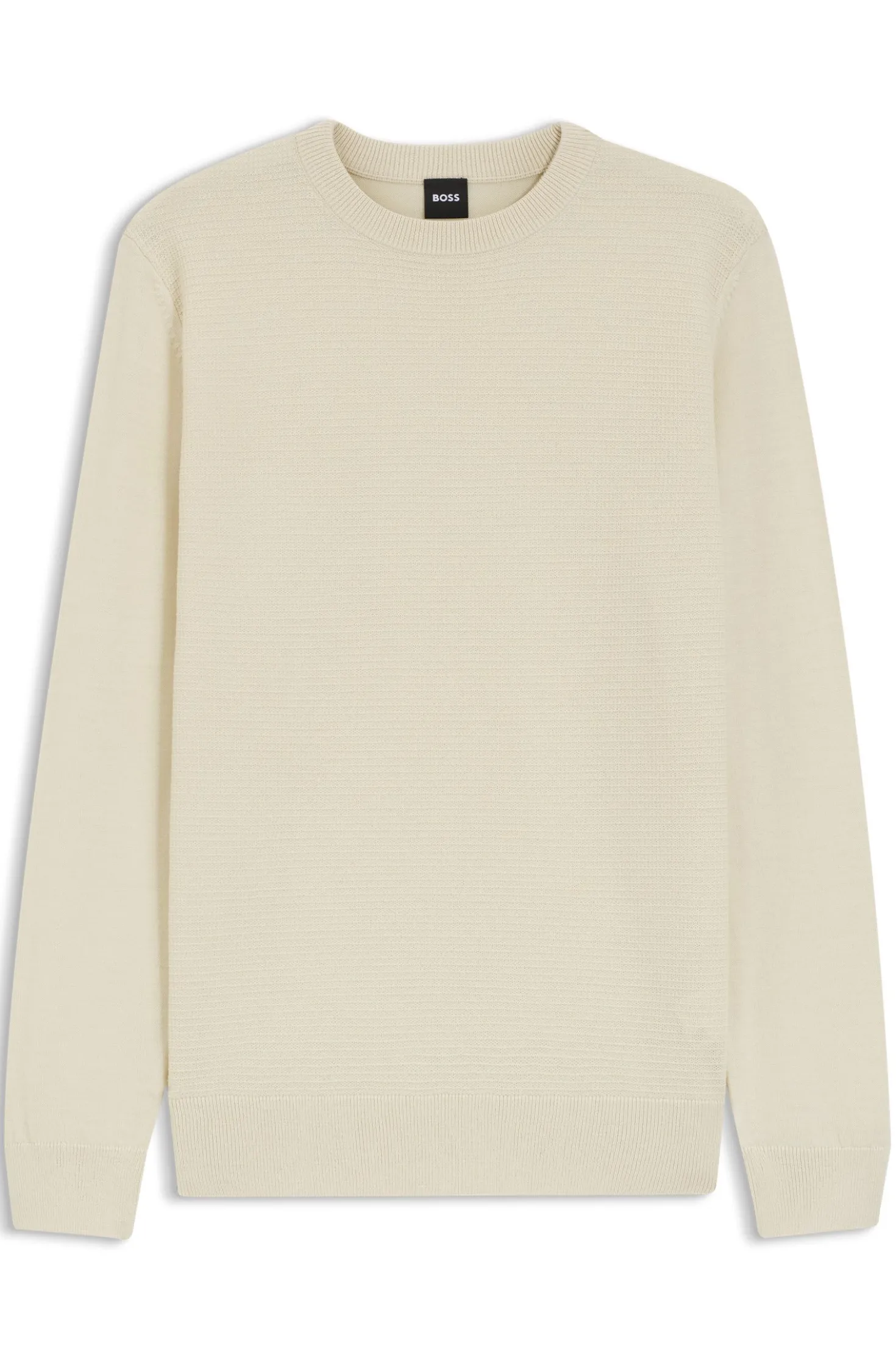 Pullover aus Schurwoll-Mix mit verschiedenen Strukturen