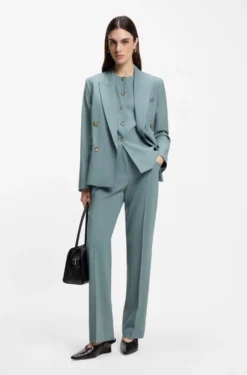 Regular-Fit Blazer aus Schurwolle