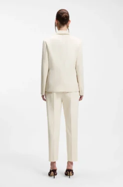 Regular-Fit Blazer aus Stretch-Baumwolle