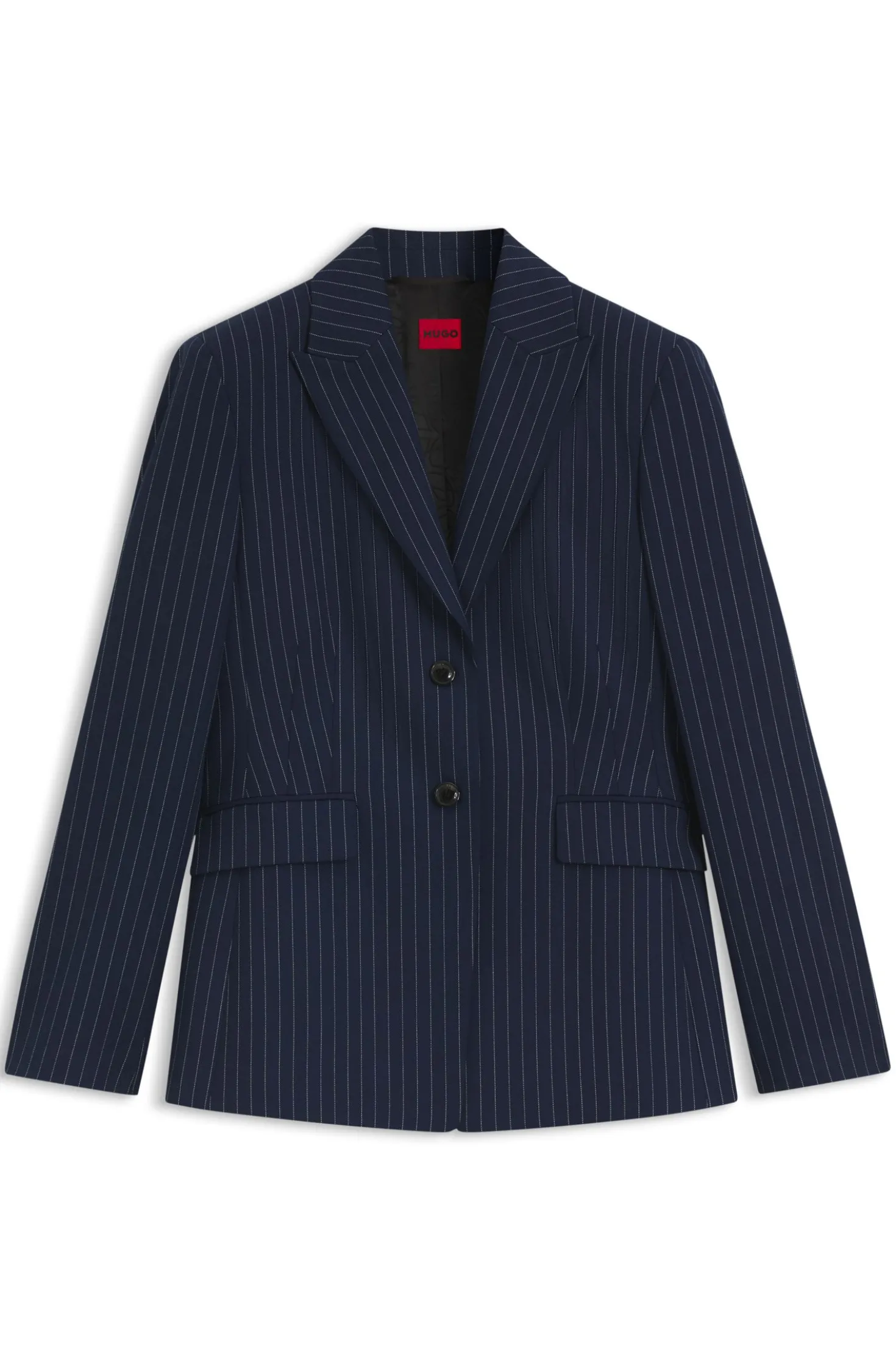 Regular-Fit Blazer mit Nadelstreifen