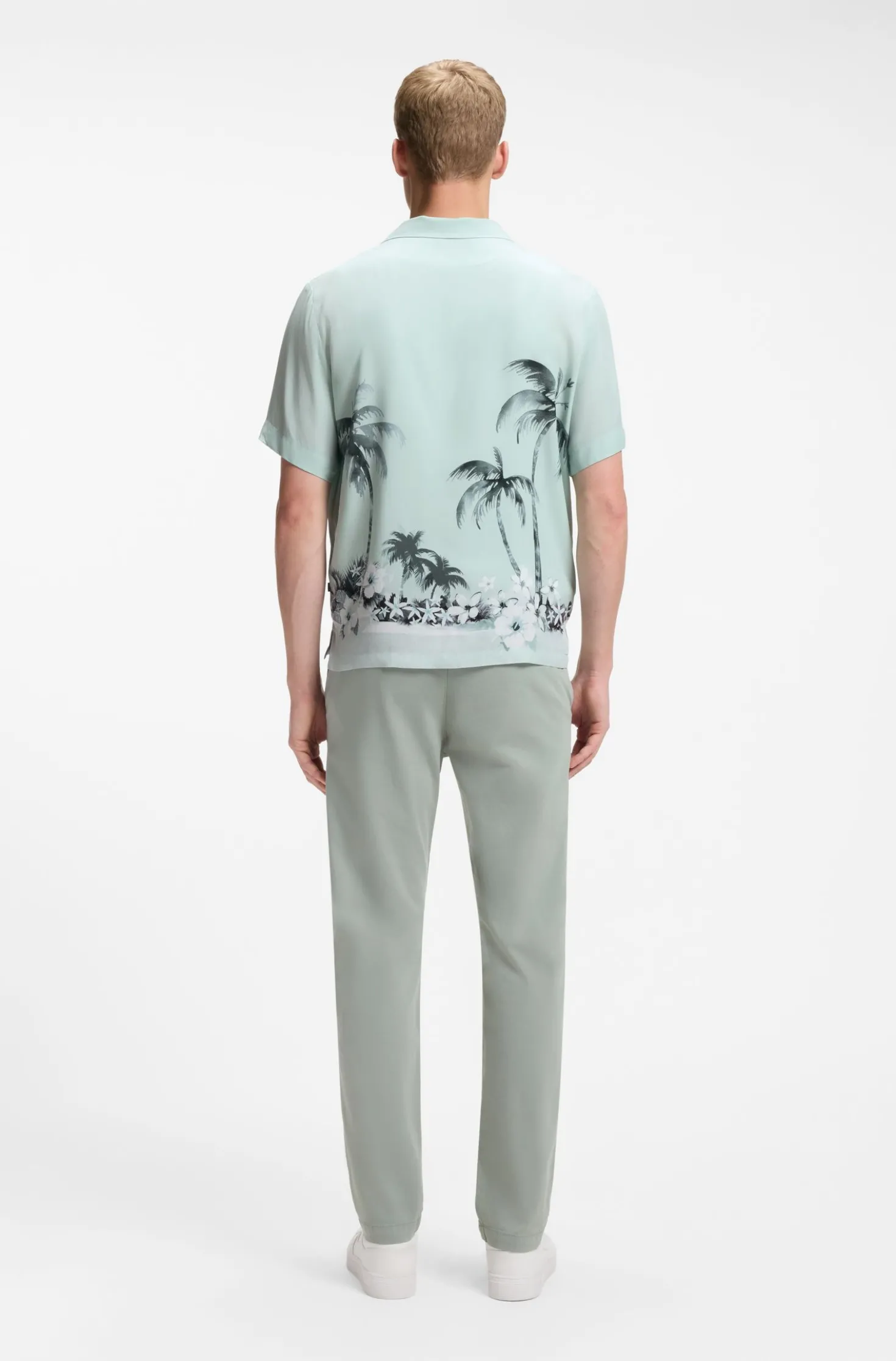 Regular-Fit Hemd mit Maxi-Print