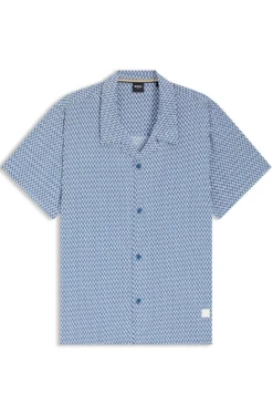 Regular-Fit Hemd mit zeitgemäßem Print