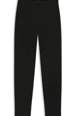 Regular-Fit Hose aus Stretch-Gewebe mit konischem Beinverlauf