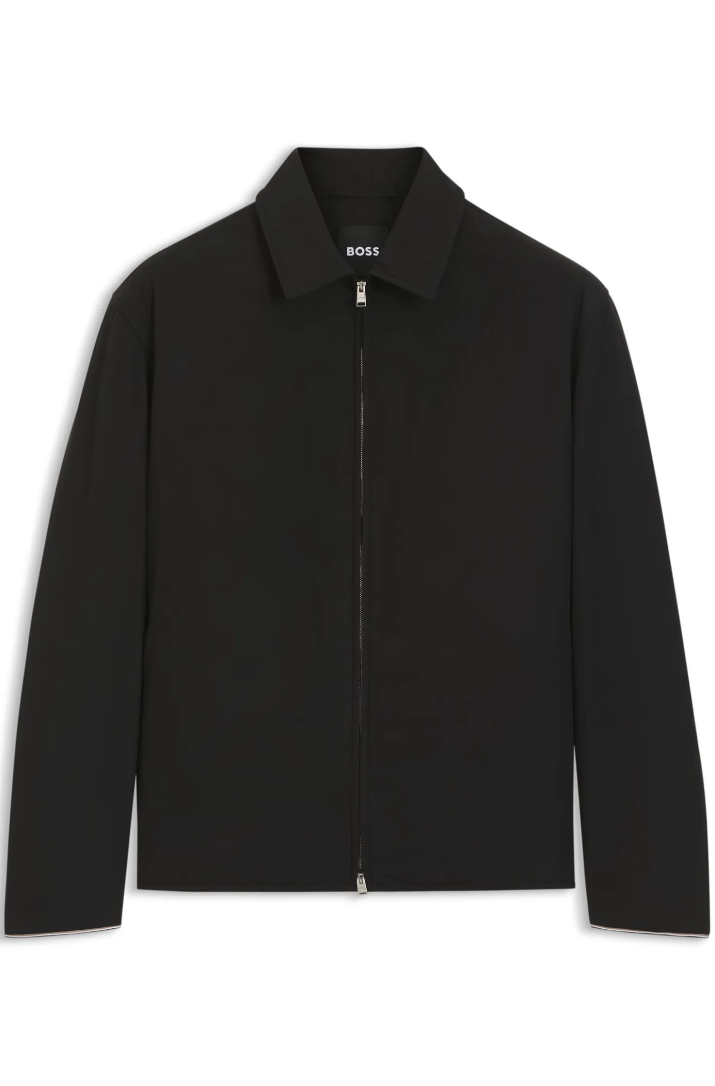 Regular-Fit Jacke mit wasserabweisendem Finish
