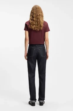 Regular-Fit Jeans mit schmalem Bein