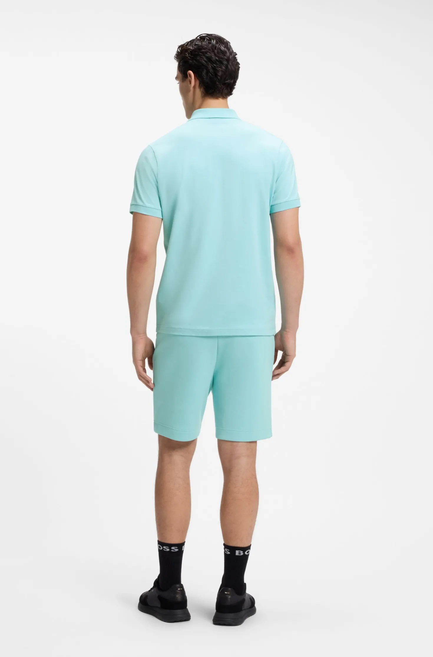 Regular-Fit Poloshirt mit Logo-Stickerei