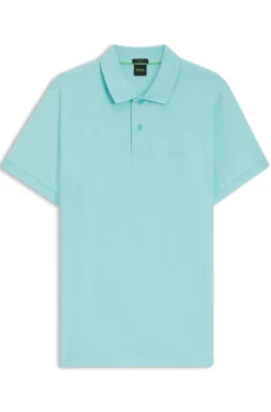 Regular-Fit Poloshirt mit Logo-Stickerei