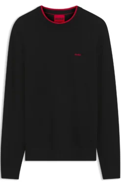Regular-Fit Pullover aus Baumwoll-Mix