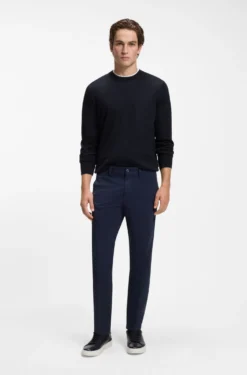 Regular-Fit Pullover aus Merinowolle