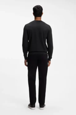 Regular-Fit Pullover aus Merinowolle