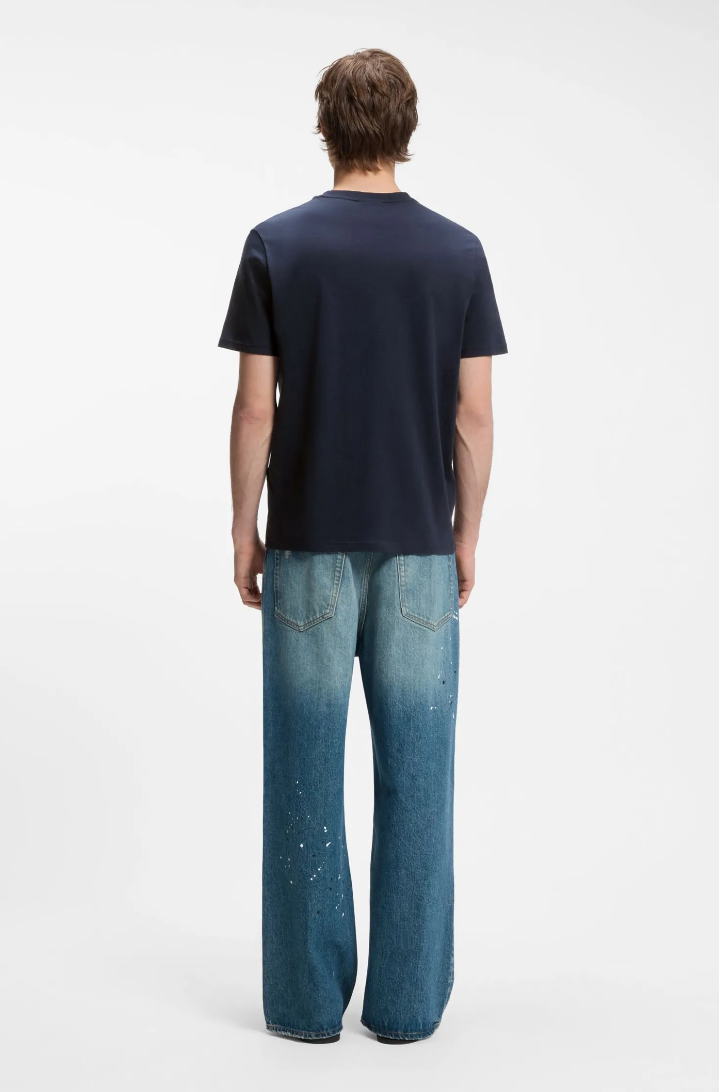 Regular-Fit T-Shirt aus Baumwolle mit Logo-Print