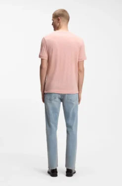 Regular-Fit T-Shirt aus Woll-Mix
