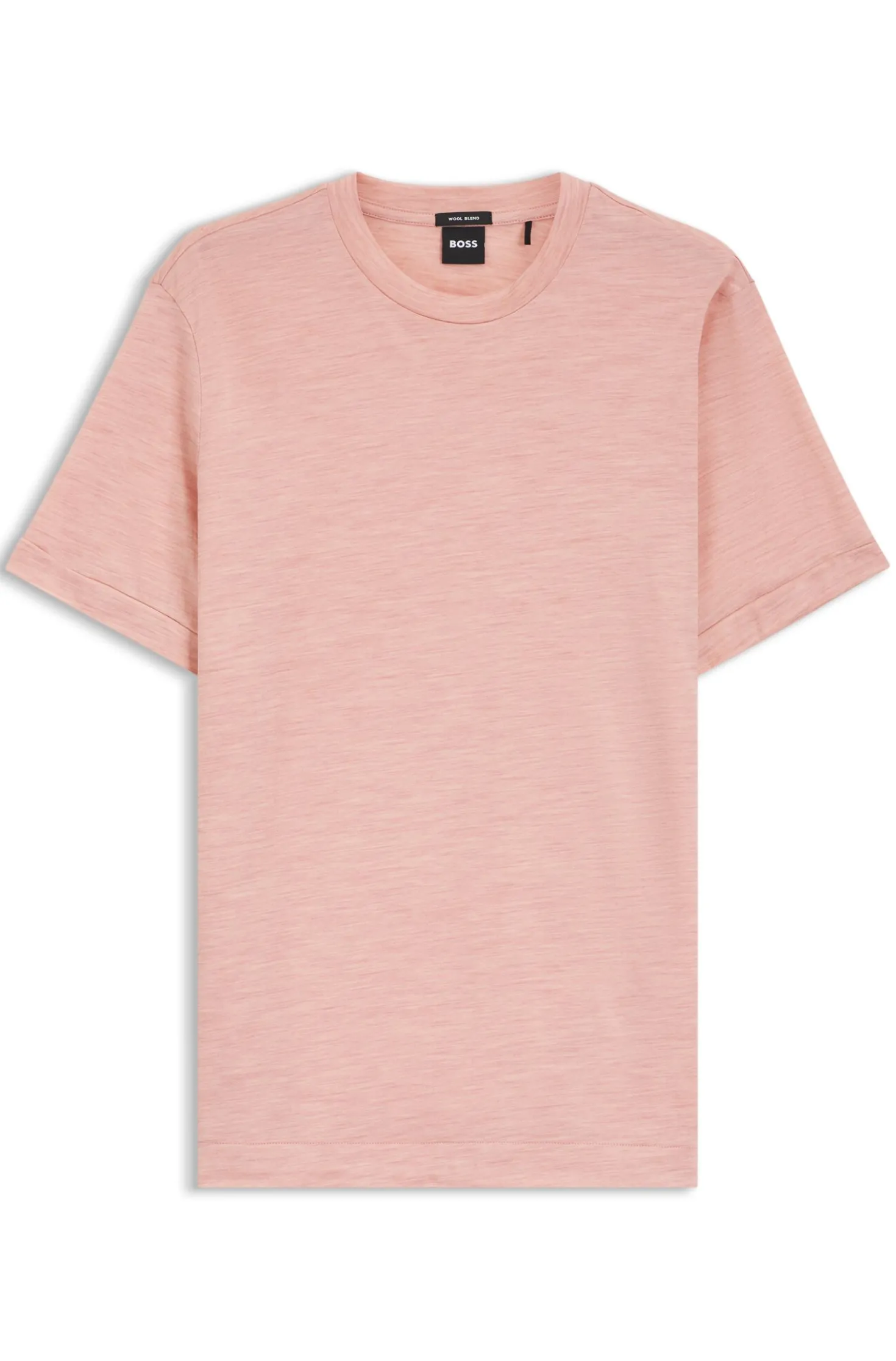 Regular-Fit T-Shirt aus Woll-Mix