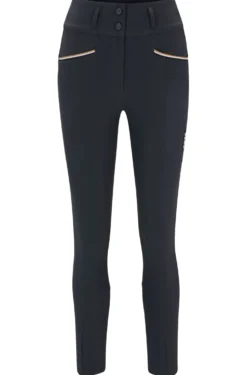 Reithose mit hohem Bund und Vollbesatz