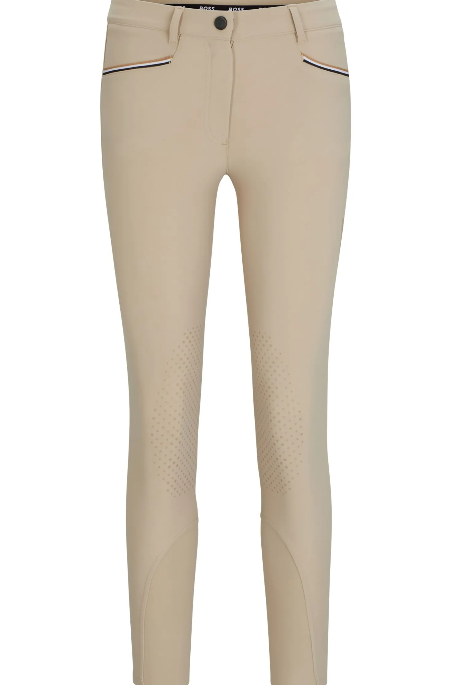 Reithose mit Knie-Grip aus Power-Stretch-Material
