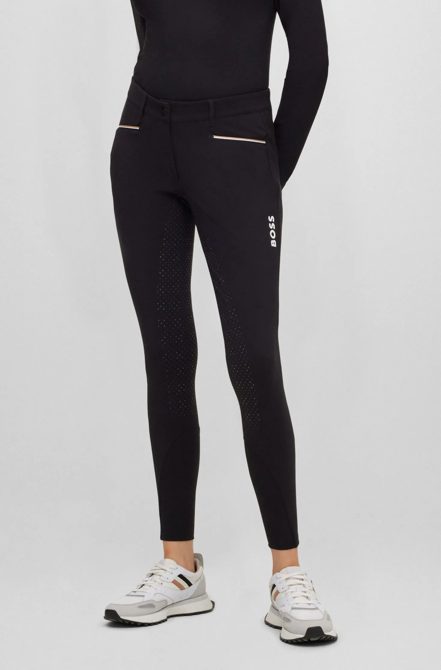 Reithose mit Vollgrip aus Power-Stretch-Material