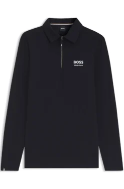 Reitsport-Poloshirt aus Power-Stretch-Gewebe für Trainingseinheiten