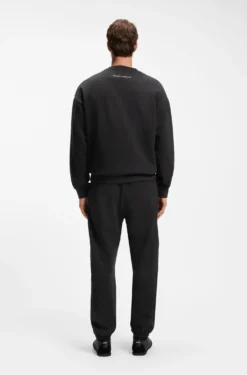Relaxed-Fit Baumwollhose mit Streetwear-Logo