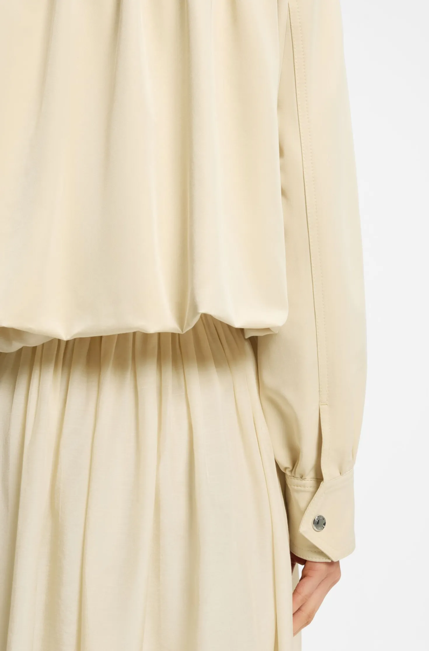 Relaxed-Fit Blazer mit Ballonsaum