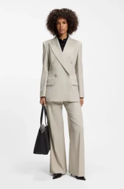 Relaxed-Fit Blazer mit zweireihiger Knopfleiste