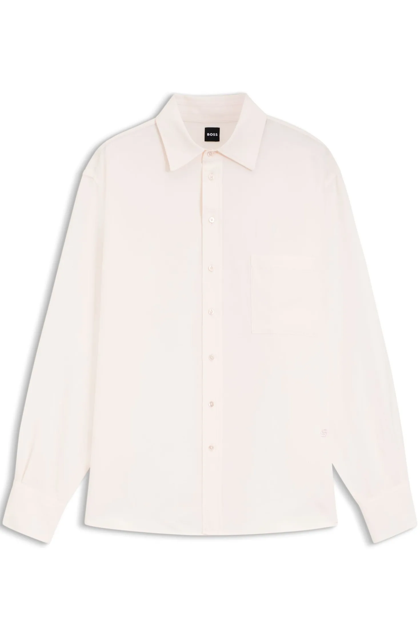 Relaxed-Fit Bluse mit Brusttasche