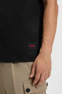 Relaxed-Fit Hemd aus Stretch-Baumwoll-Canvas