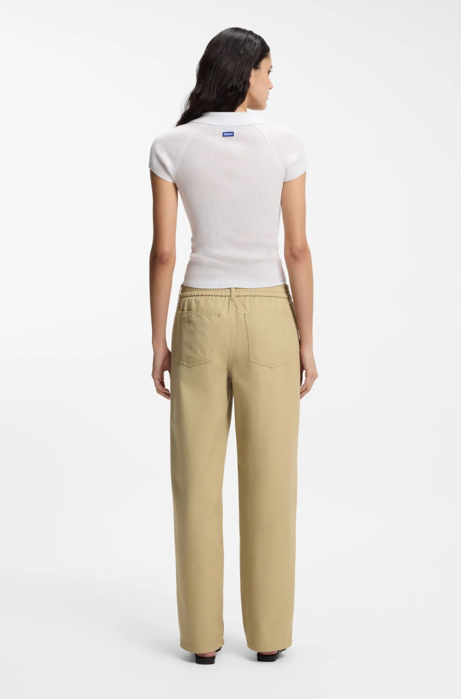 Relaxed-Fit Hose aus Baumwolle