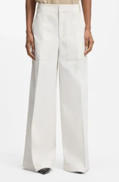 Relaxed-Fit Hose aus Baumwoll-Canvas