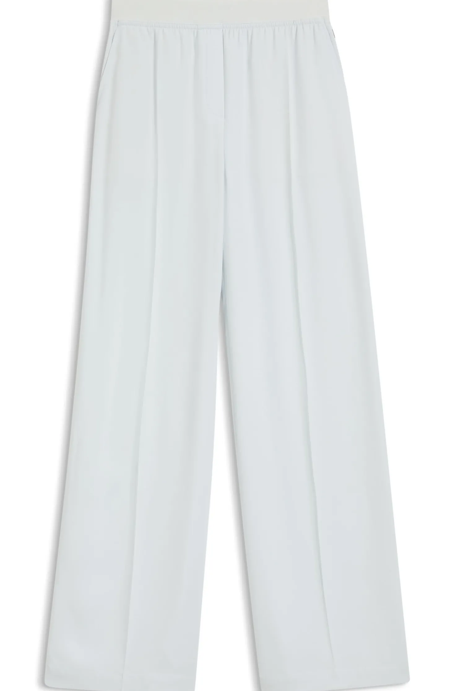 Relaxed-Fit Hose aus fließendem Krepp