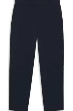 Relaxed-Fit Hose aus knitterfreiem Krepp