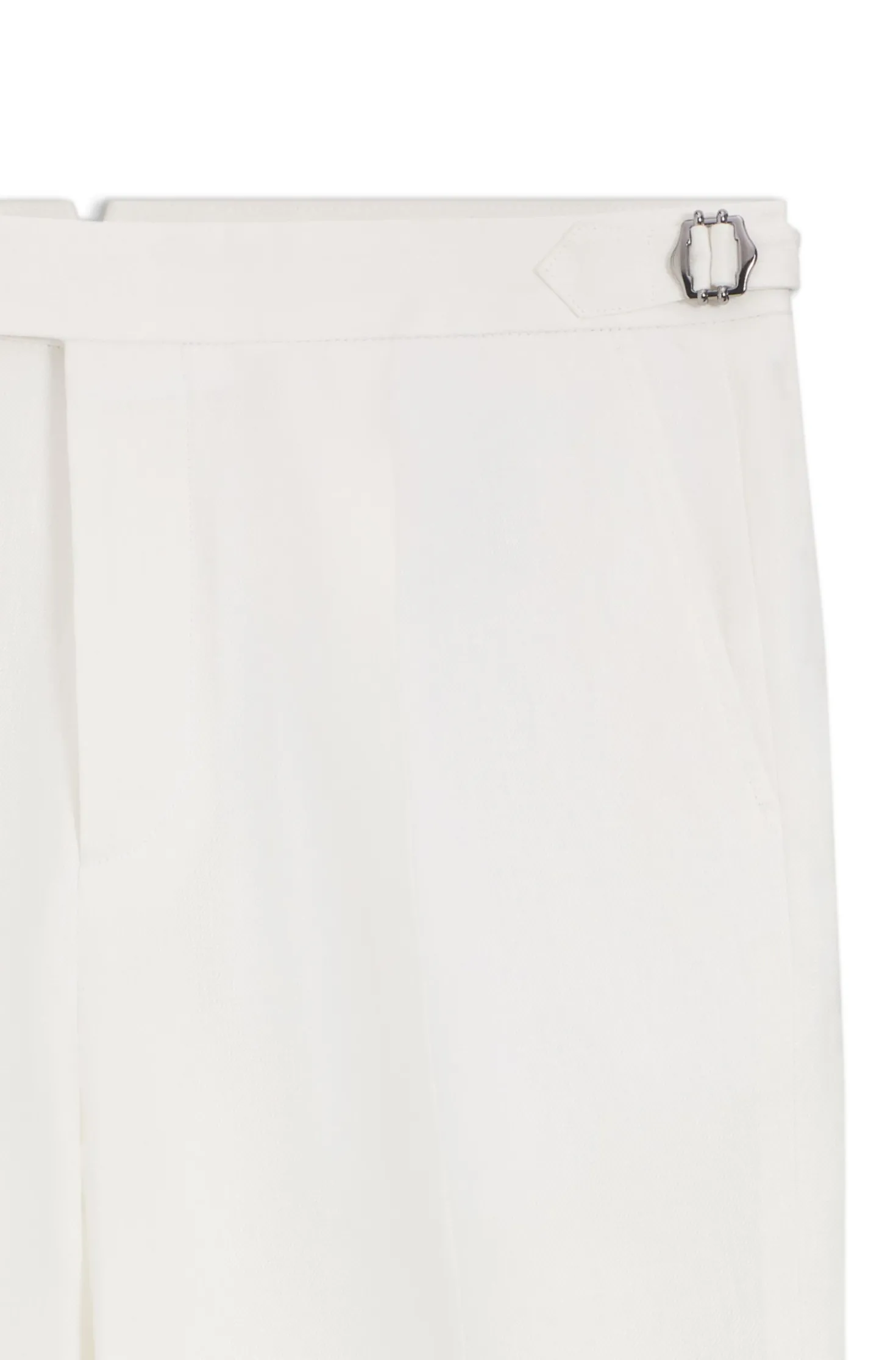 Relaxed-Fit Hose aus Leinen mit Bundfalten vorne