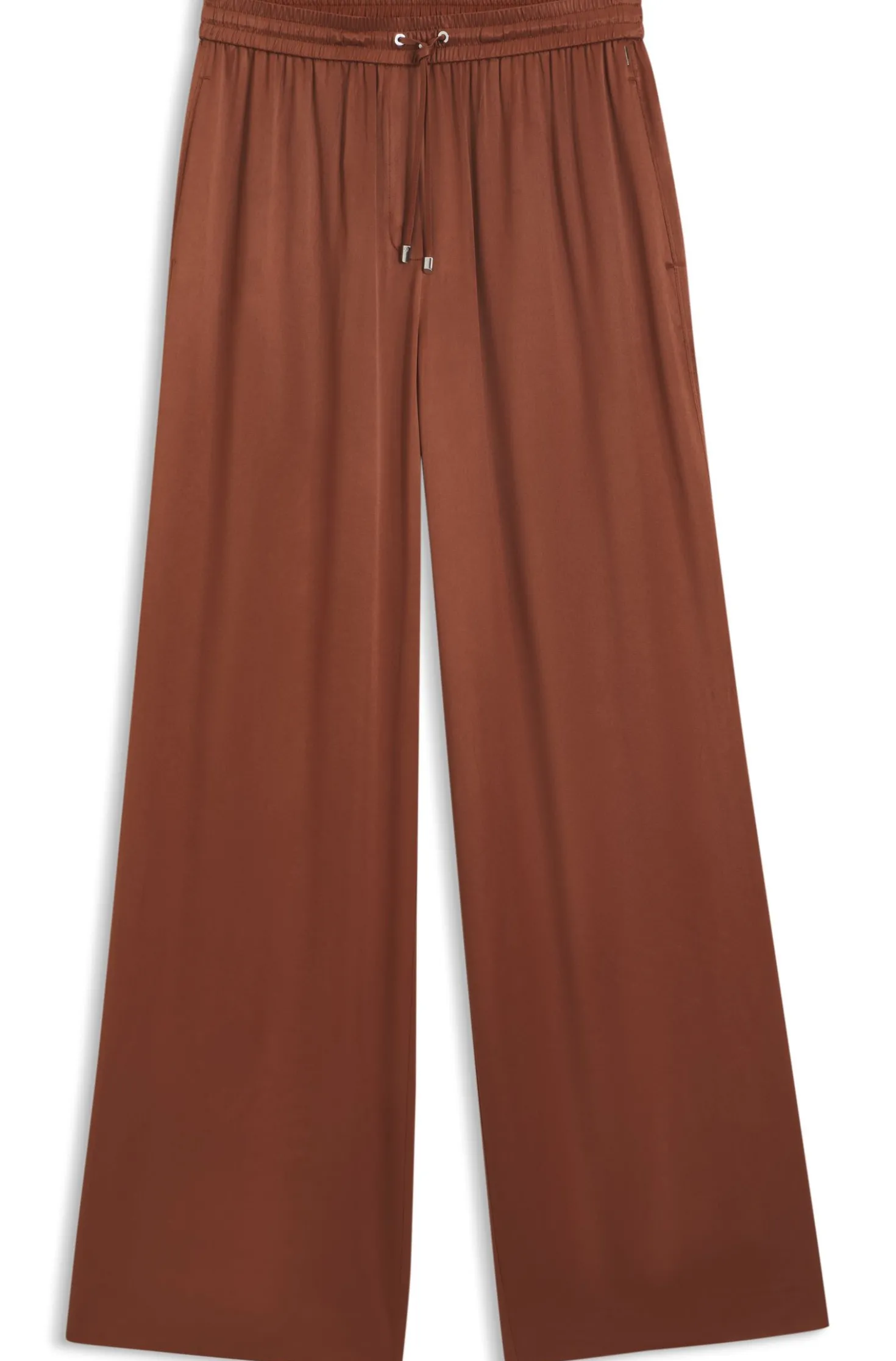 Relaxed-Fit Hose aus Satin