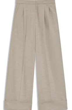 Relaxed-Fit Hose aus Schurwolle