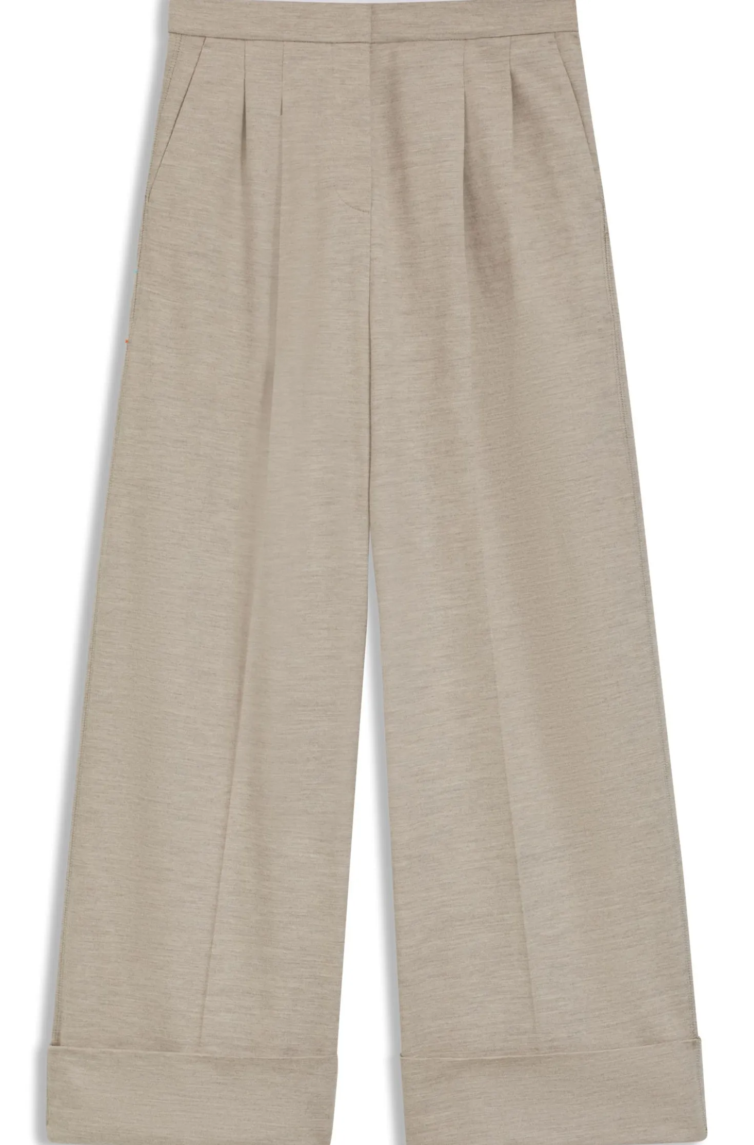 Relaxed-Fit Hose aus Schurwolle