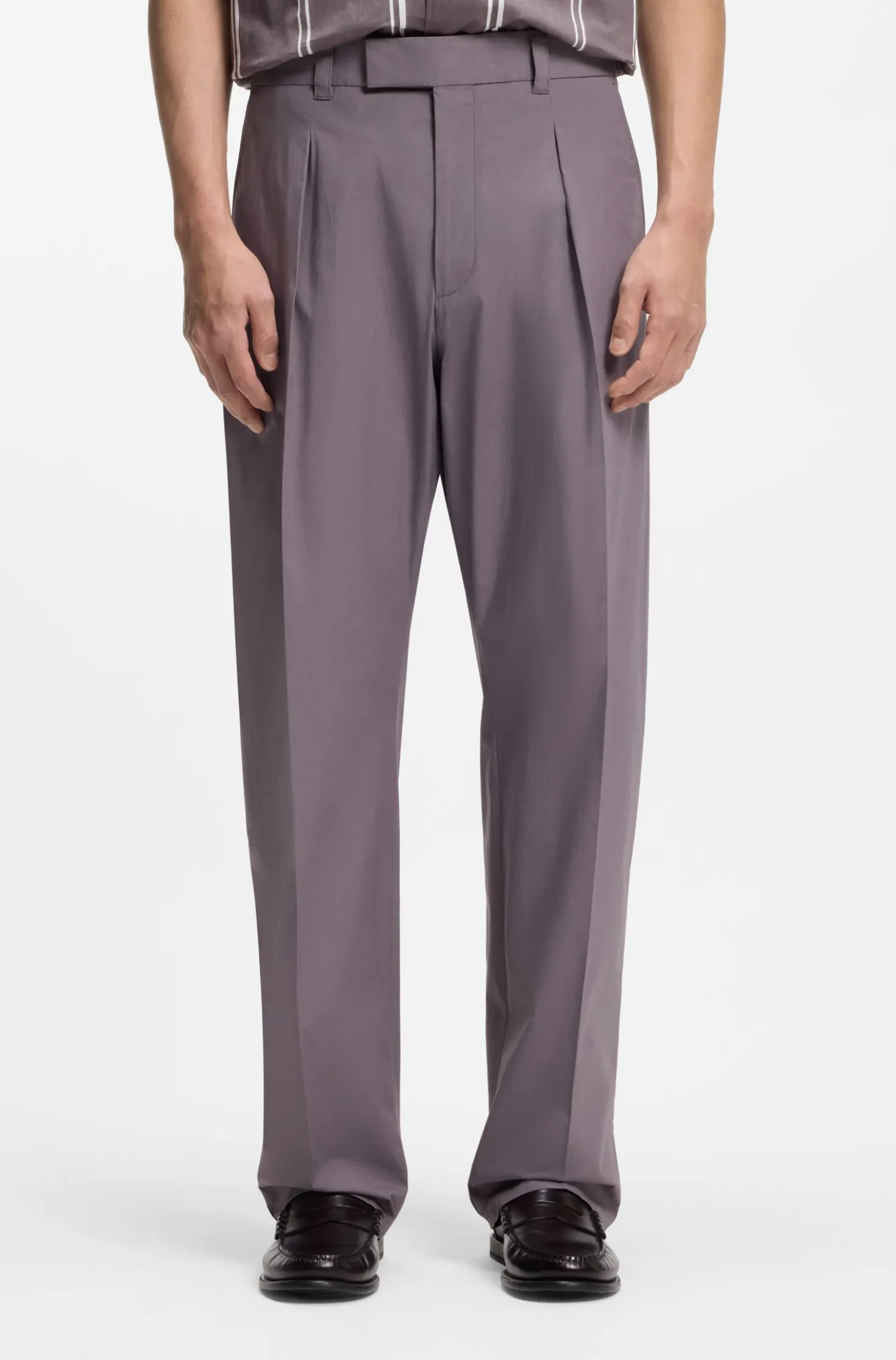 Relaxed-Fit Hose aus Stretch-Baumwolle