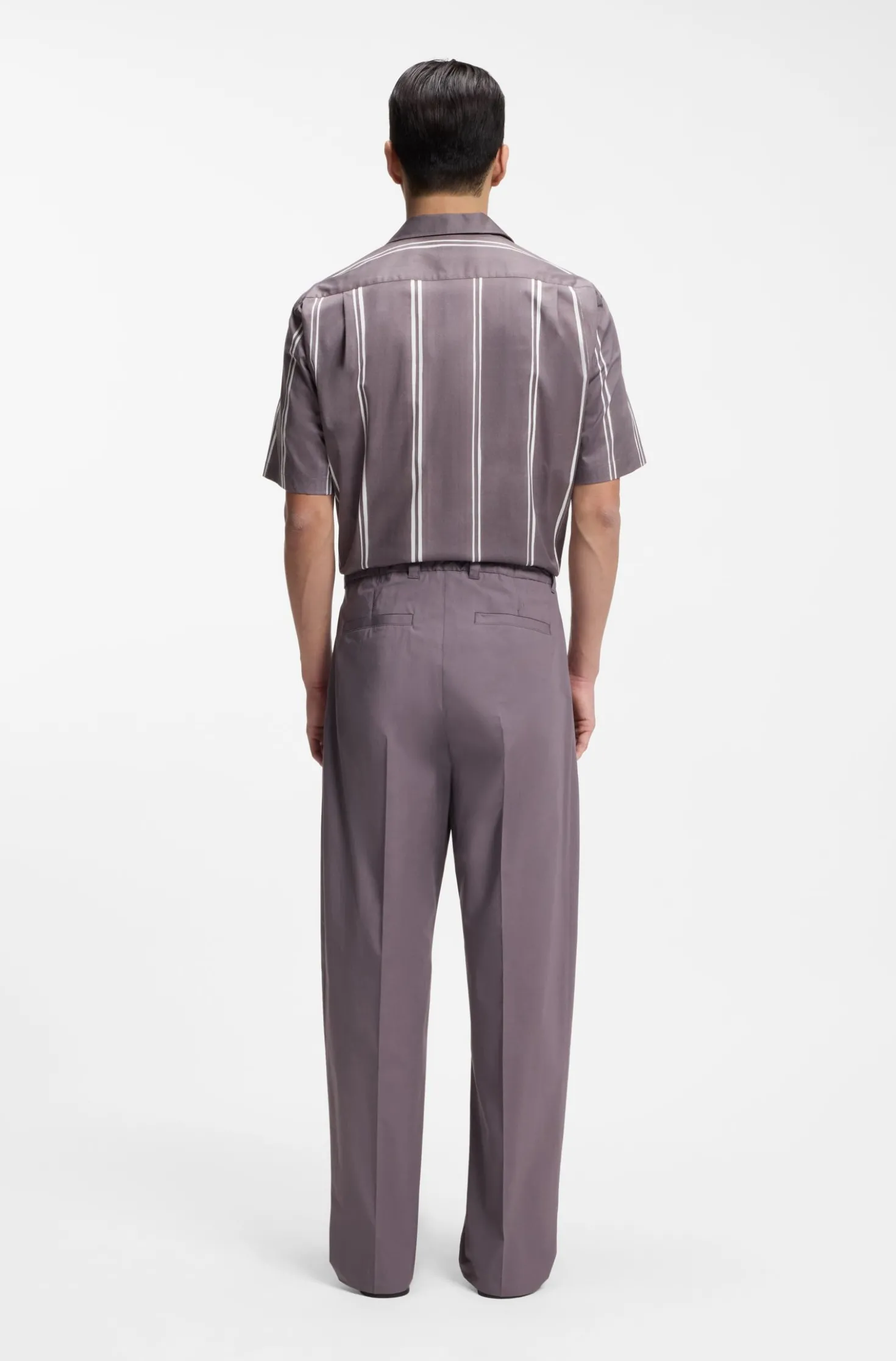 Relaxed-Fit Hose aus Stretch-Baumwolle