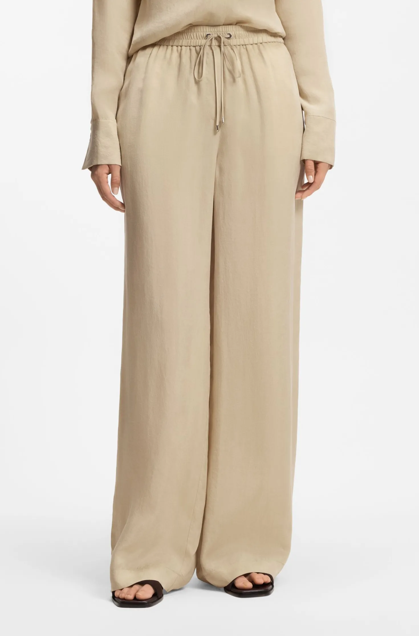 Relaxed-Fit Hose mit Kordelzug in der Taille