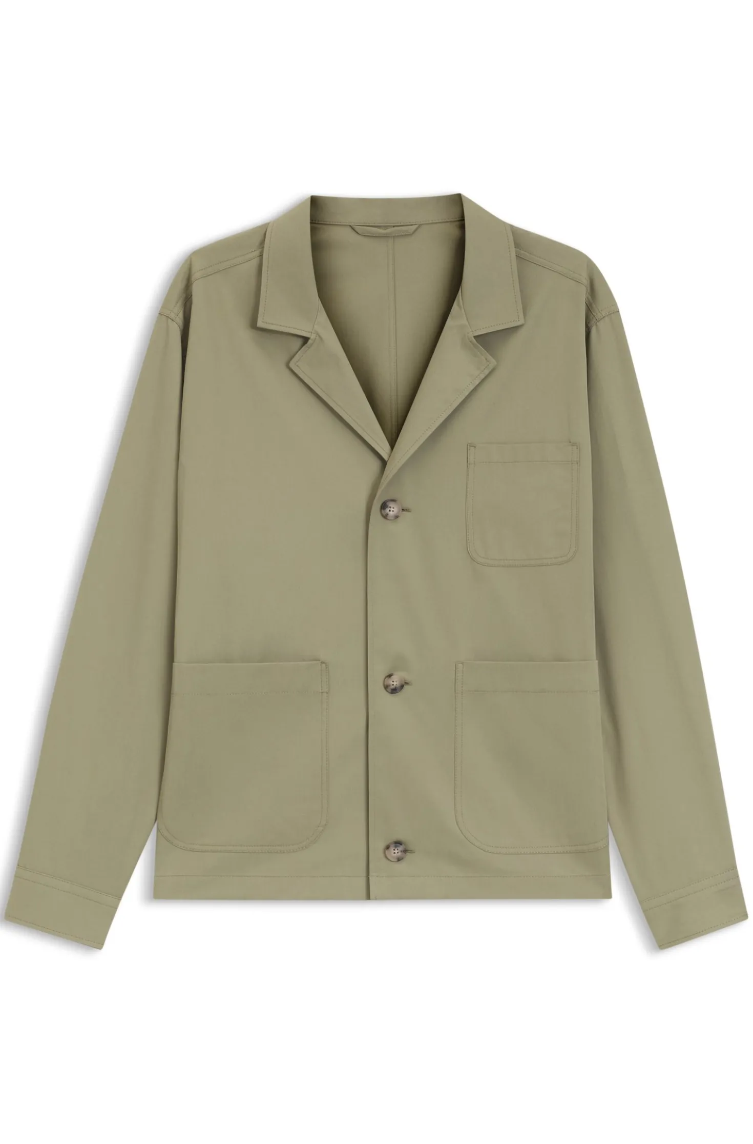 Relaxed-Fit Jacke aus Baumwolle