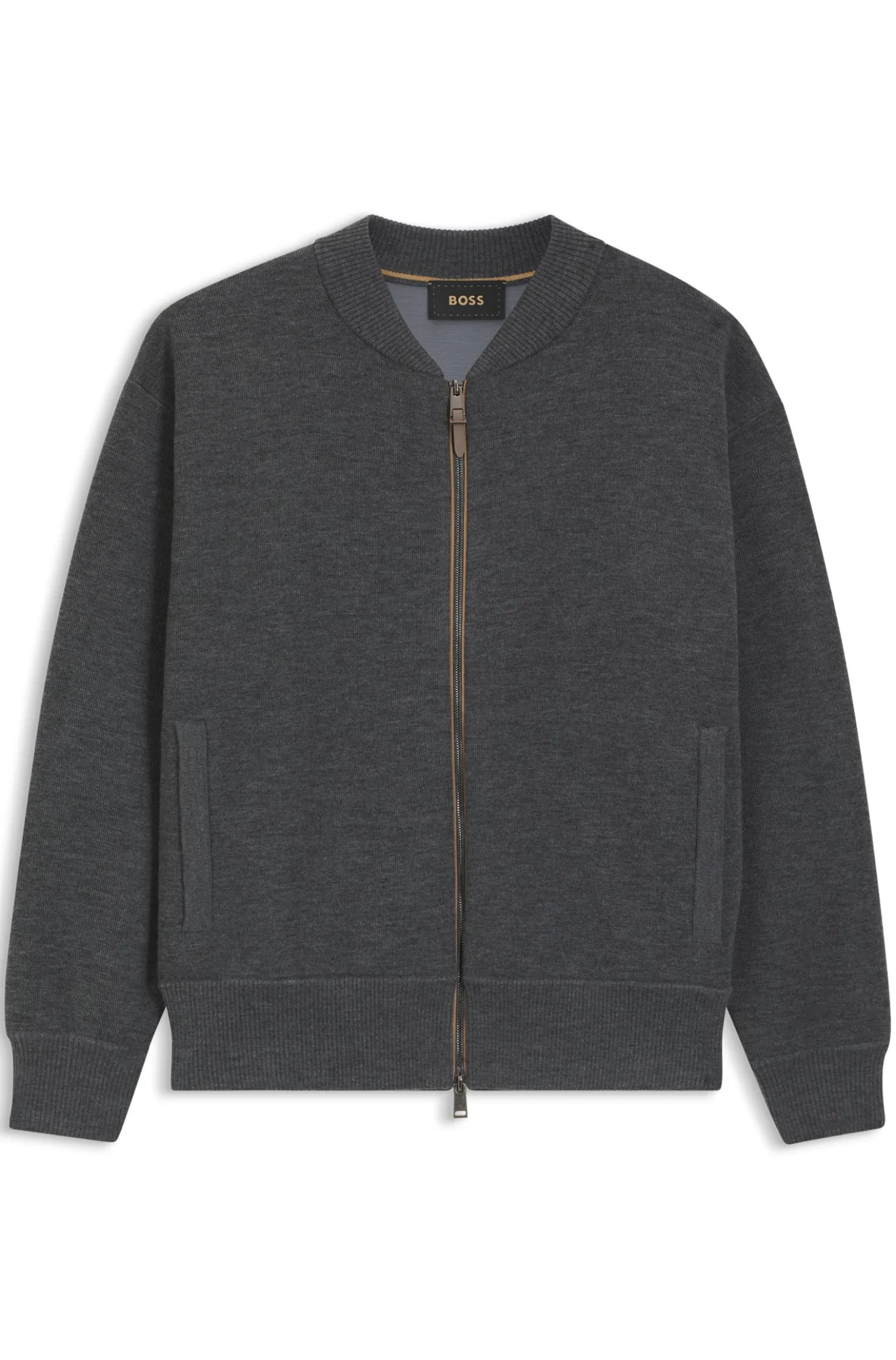 Relaxed-Fit Jacke aus Schurwolle