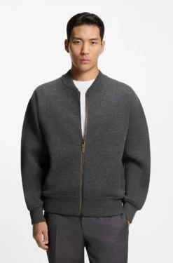 Relaxed-Fit Jacke aus Schurwolle