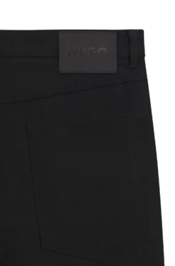 Relaxed-Fit Jeans aus tiefschwarzem japanischem Denim