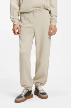 Relaxed-Fit Jogginghose aus Baumwolle mit Logo-Besatz